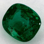 2.39 Carat Cushion Natural Green Emerald