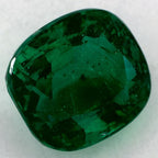 2.39 Carat Cushion Natural Green Emerald