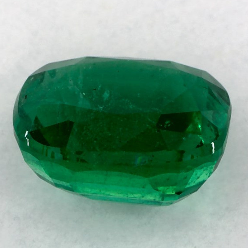 2.39 Carat Cushion Natural Green Emerald