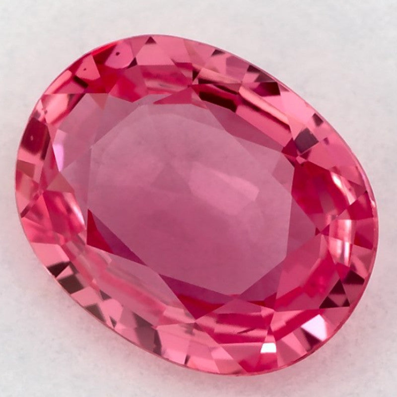 2.01 Carat Oval Natural Pink Sapphire