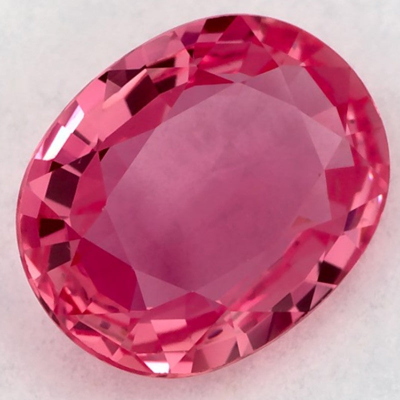 2.01 Carat Oval Natural Pink Sapphire