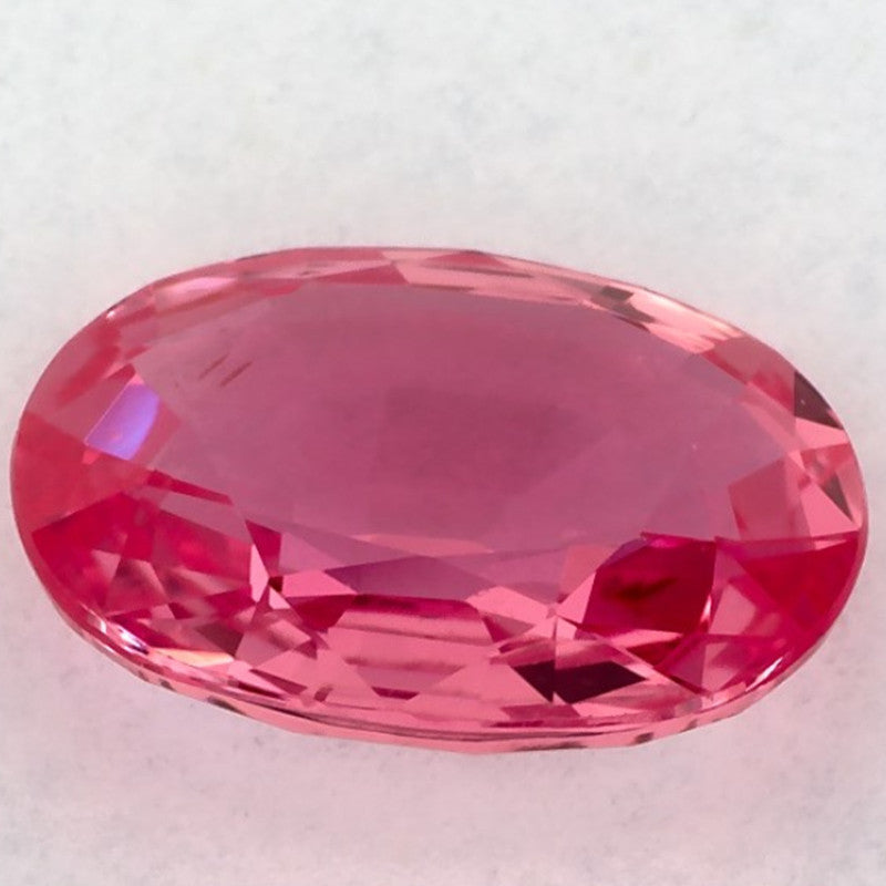2.01 Carat Oval Natural Pink Sapphire
