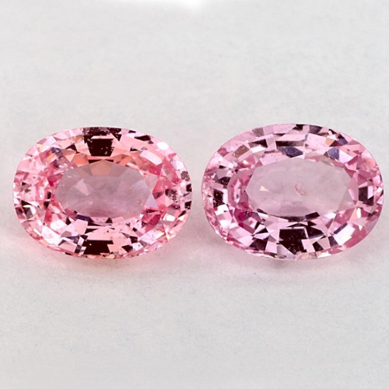 3.26 Total Carat Weight Oval Natural Pink Sapphire