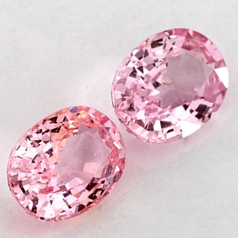 3.26 Total Carat Weight Oval Natural Pink Sapphire