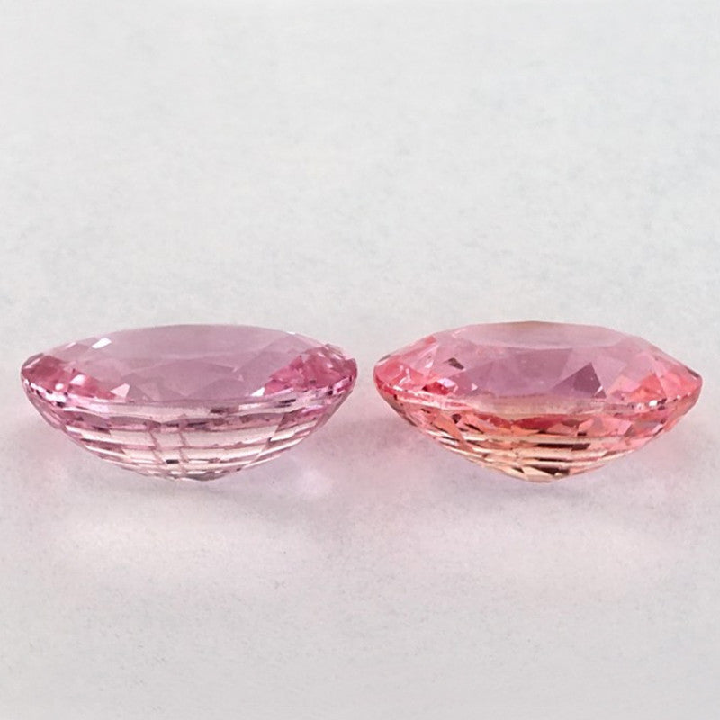 3.26 Total Carat Weight Oval Natural Pink Sapphire