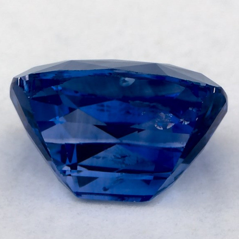 2.74 Carat Cushion Natural Blue Sapphire