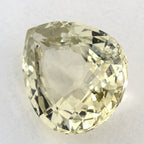 3.22 Carat Pear Natural Yellow Sapphire