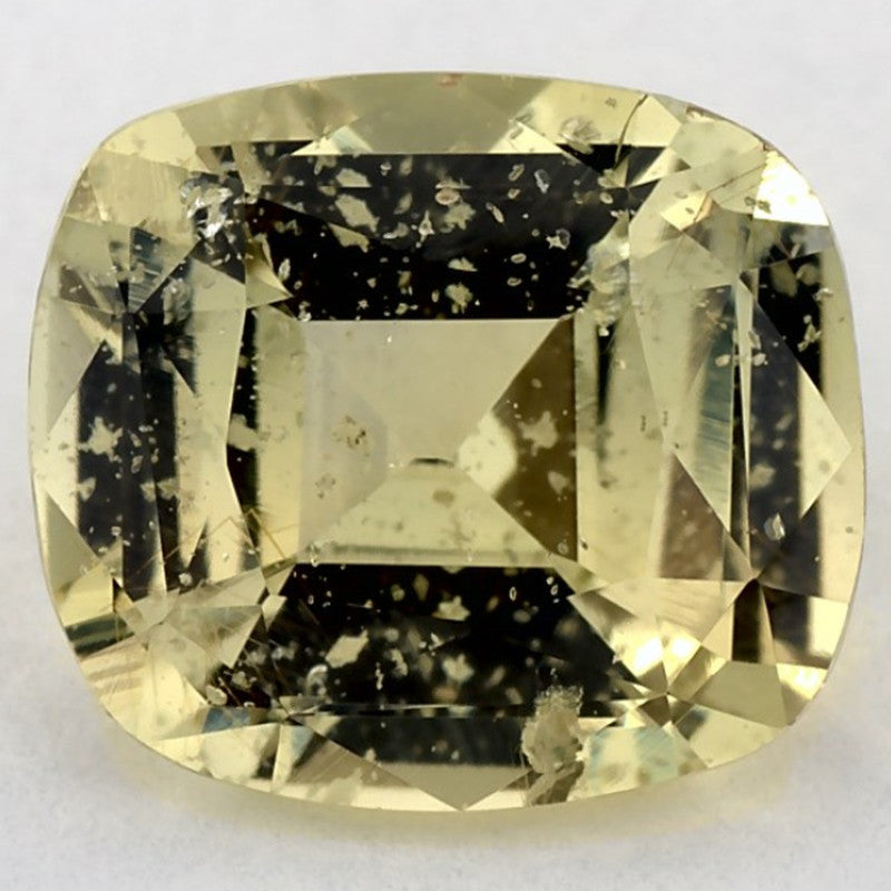 2.01 Carat Cushion Natural Green Sapphire
