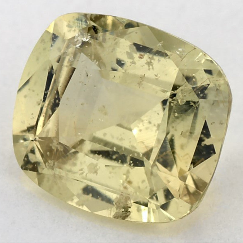 2.01 Carat Cushion Natural Green Sapphire