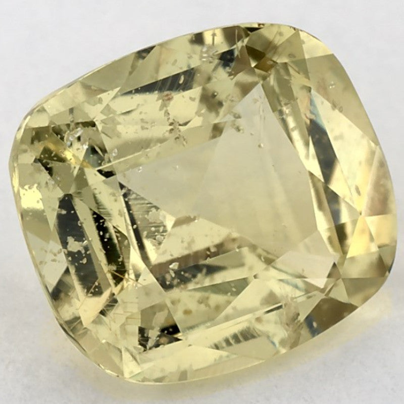 2.01 Carat Cushion Natural Green Sapphire