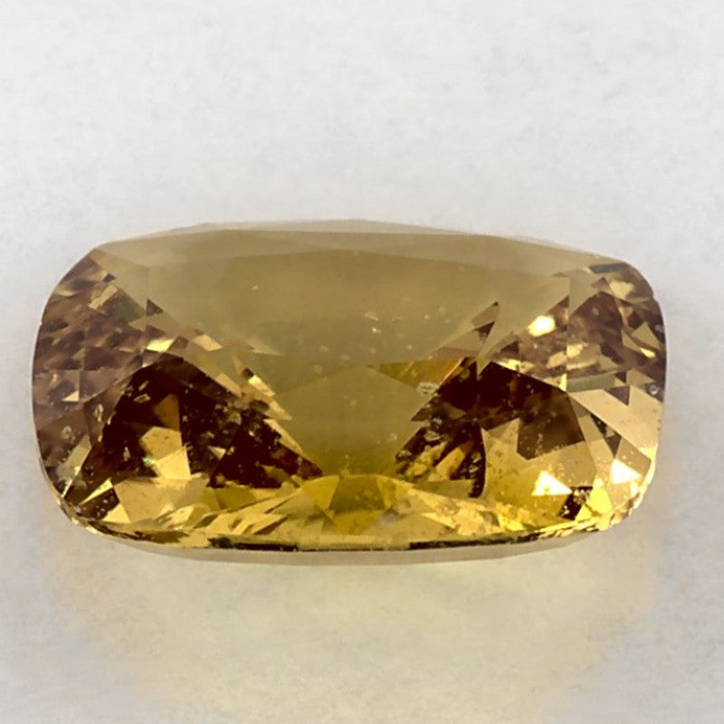 3.15 Carat Cushion Natural Yellow Sapphire