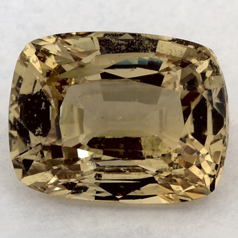4.25 Carat Cushion Natural Green Sapphire