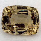 4.25 Carat Cushion Natural Green Sapphire