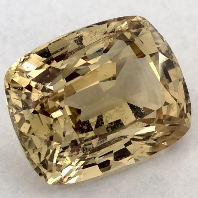 4.25 Carat Cushion Natural Green Sapphire