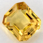 1.07 Carat Emerald Natural Yellow Sapphire