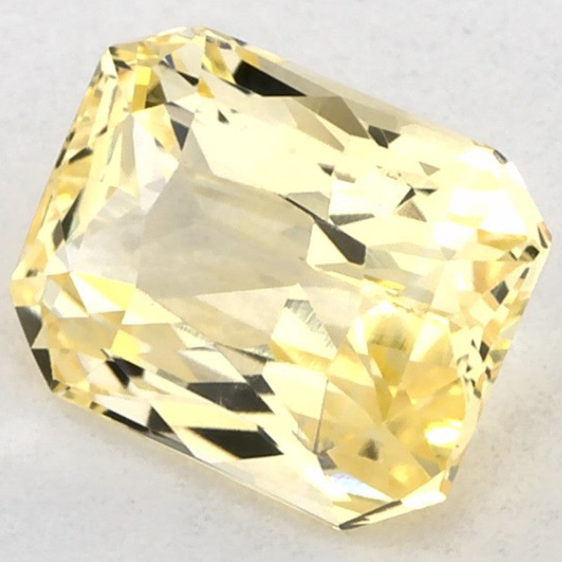 1.50 Carat Emerald Natural Yellow Sapphire