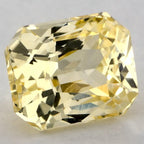 1.52 Carat Radiant Natural Yellow Sapphire
