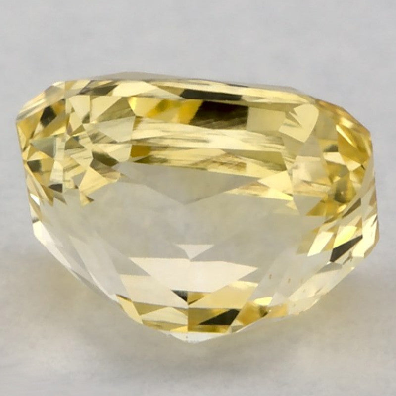 1.52 Carat Radiant Natural Yellow Sapphire