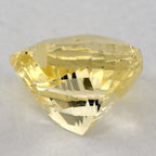 1.56 Carat Heart Natural Yellow Sapphire