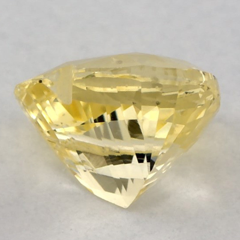 1.56 Carat Heart Natural Yellow Sapphire