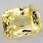 1.59 Carat Radiant Natural Yellow Sapphire