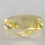 1.59 Carat Radiant Natural Yellow Sapphire