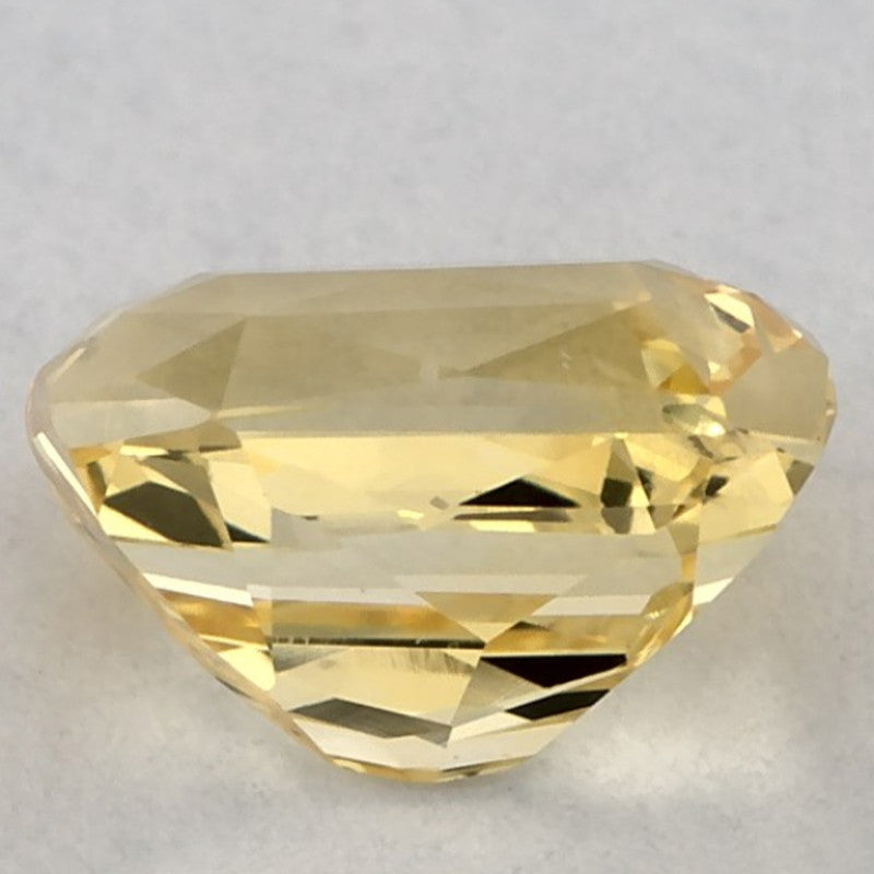 1.43 Carat Radiant Natural Yellow Sapphire