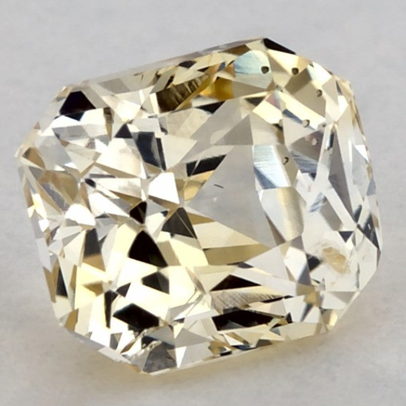 1.45 Carat Radiant Natural Yellow Sapphire