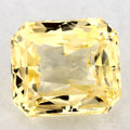 1.46 Carat Emerald Natural Yellow Sapphire