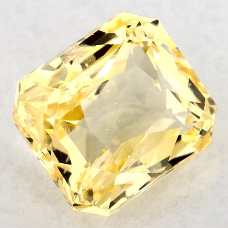 1.46 Carat Emerald Natural Yellow Sapphire