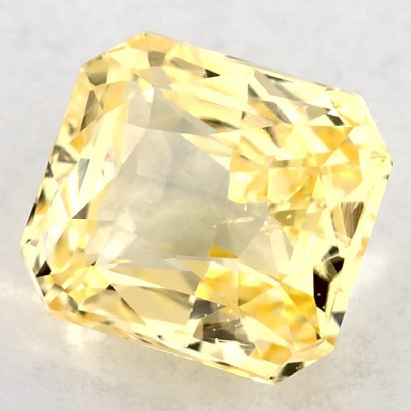 1.46 Carat Emerald Natural Yellow Sapphire