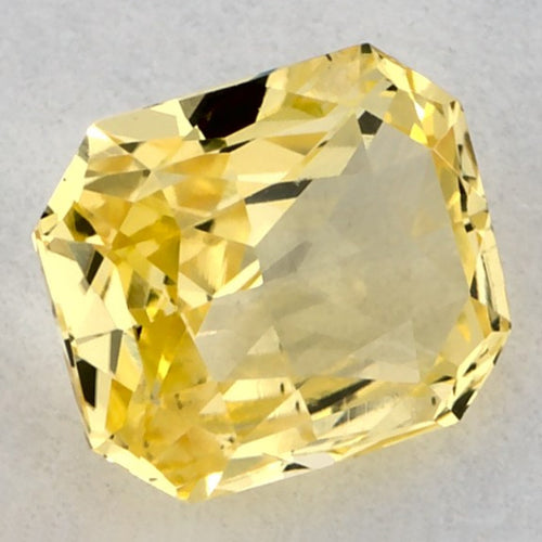 0.99 Carat Emerald Natural Yellow Sapphire