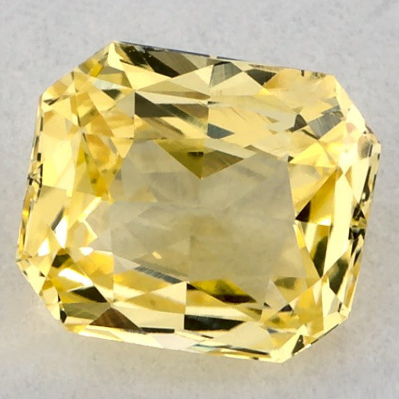 0.99 Carat Emerald Natural Yellow Sapphire