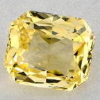 0.99 Carat Emerald Natural Yellow Sapphire