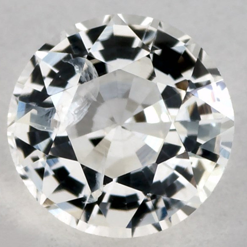 1.01 Carat Round Natural Yellow Sapphire