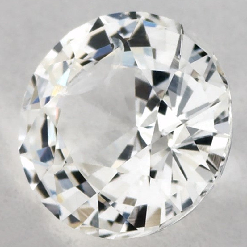 1.01 Carat Round Natural Yellow Sapphire