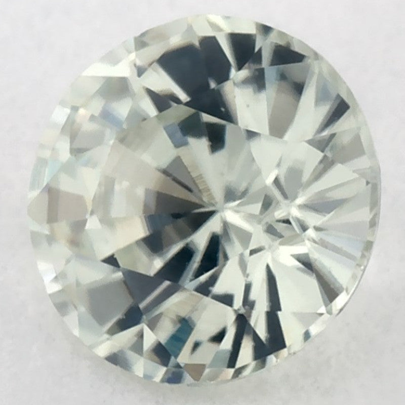 1.01 Carat Round Natural Yellow Sapphire