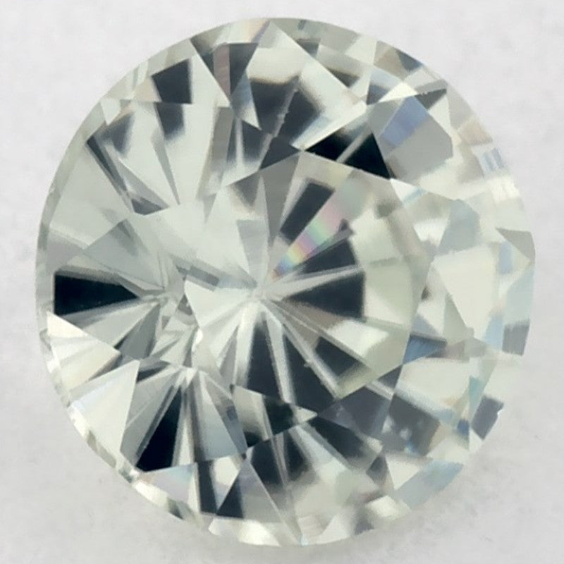 1.01 Carat Round Natural Yellow Sapphire