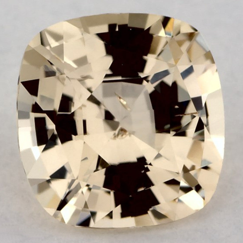 1.41 Carat Cushion Natural Yellow Sapphire