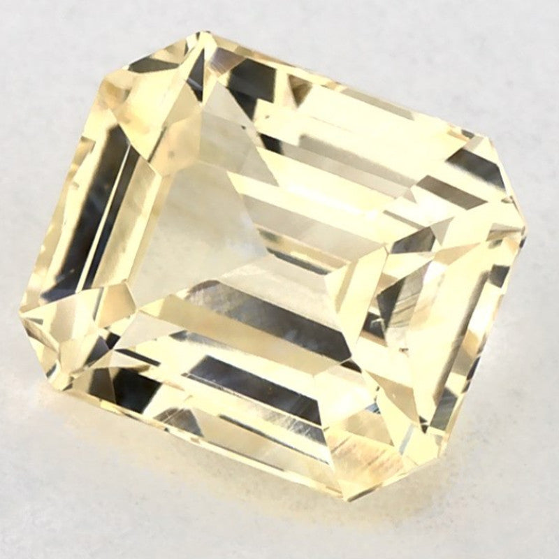 1.54 Carat Cushion Natural Yellow Sapphire
