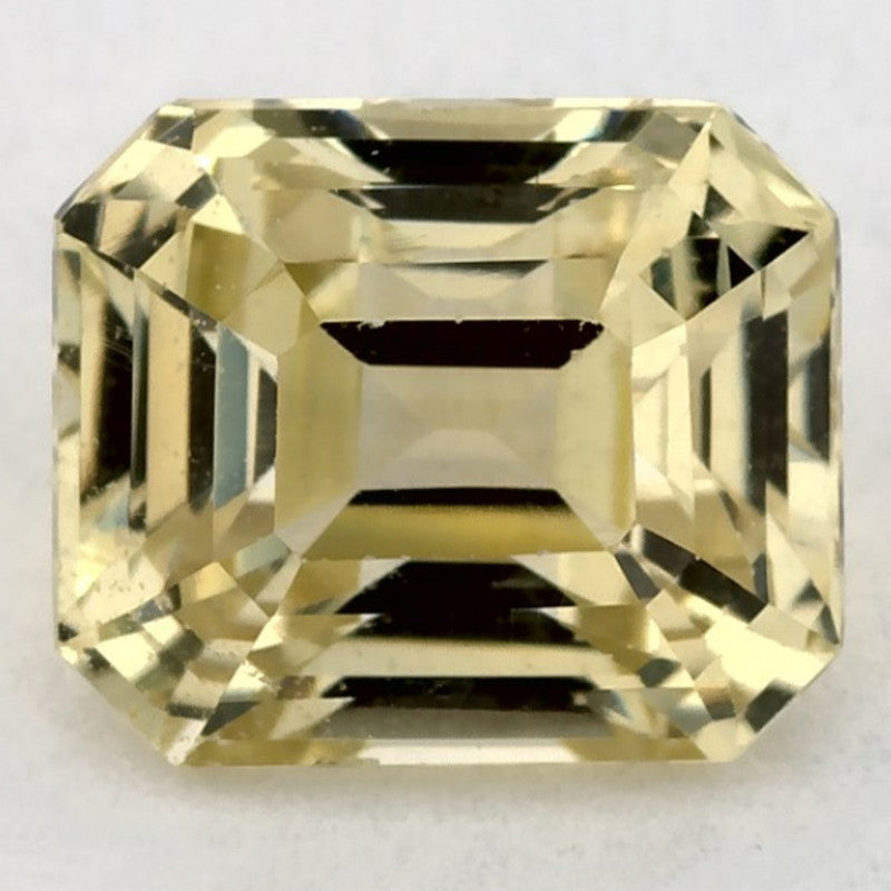 1.69 Carat Emerald Natural Yellow Sapphire