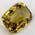 1.82 Carat Cushion Natural Yellow Sapphire