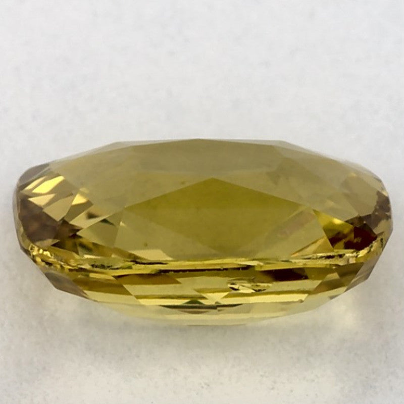 1.82 Carat Cushion Natural Yellow Sapphire