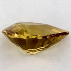 2.43 Carat Pear Natural Yellow Sapphire