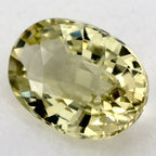 1.82 Carat Oval Natural Yellow Sapphire