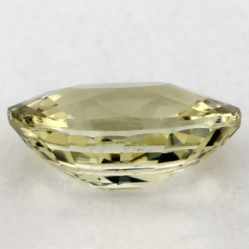 1.82 Carat Oval Natural Yellow Sapphire