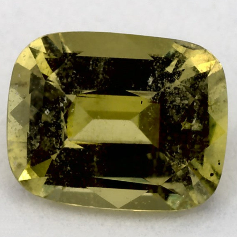 1.50 Carat Cushion Natural Green Sapphire