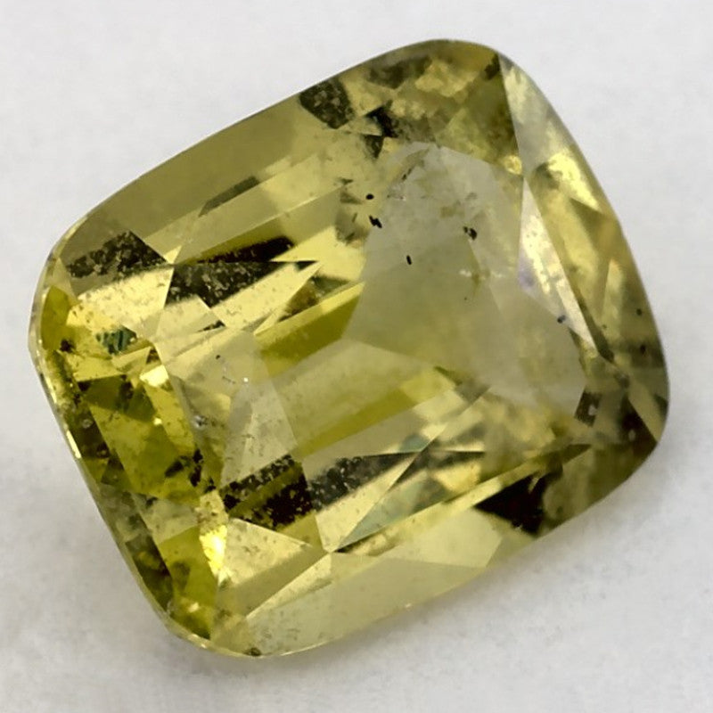 1.50 Carat Cushion Natural Green Sapphire