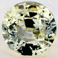2.69 Carat Round Natural Yellow Sapphire