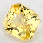 1.08 Carat Radiant Natural Yellow Sapphire